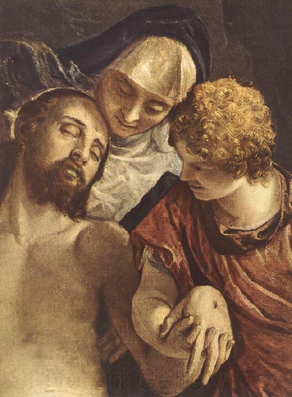 VERONESE (Paolo Caliari) Detail of Pieta Spain oil painting art
